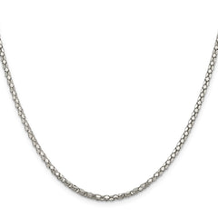 Sterling Silver 2.5mm Popcorn ChainQFC161