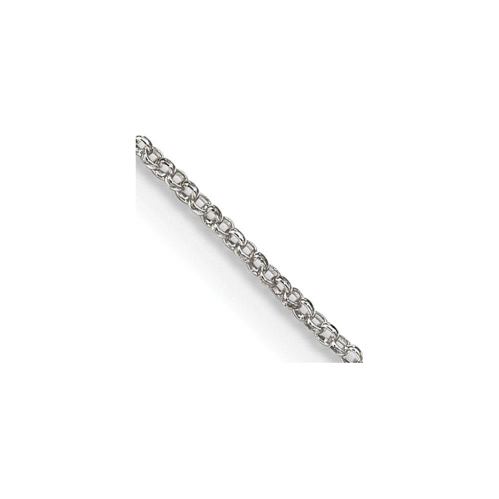 Sterling Silver 1.1mm Rolo ChainQFC205