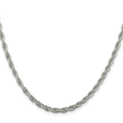 Sterling Silver 3.8mm Loose Rope ChainQFC208