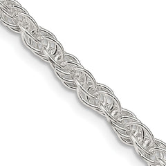 Sterling Silver 3.8mm Loose Rope ChainQFC208