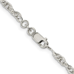 Sterling Silver 2.75mm Loose Rope ChainQFC44