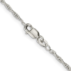 Sterling Silver 1.95mm Loose Rope ChainQFC46