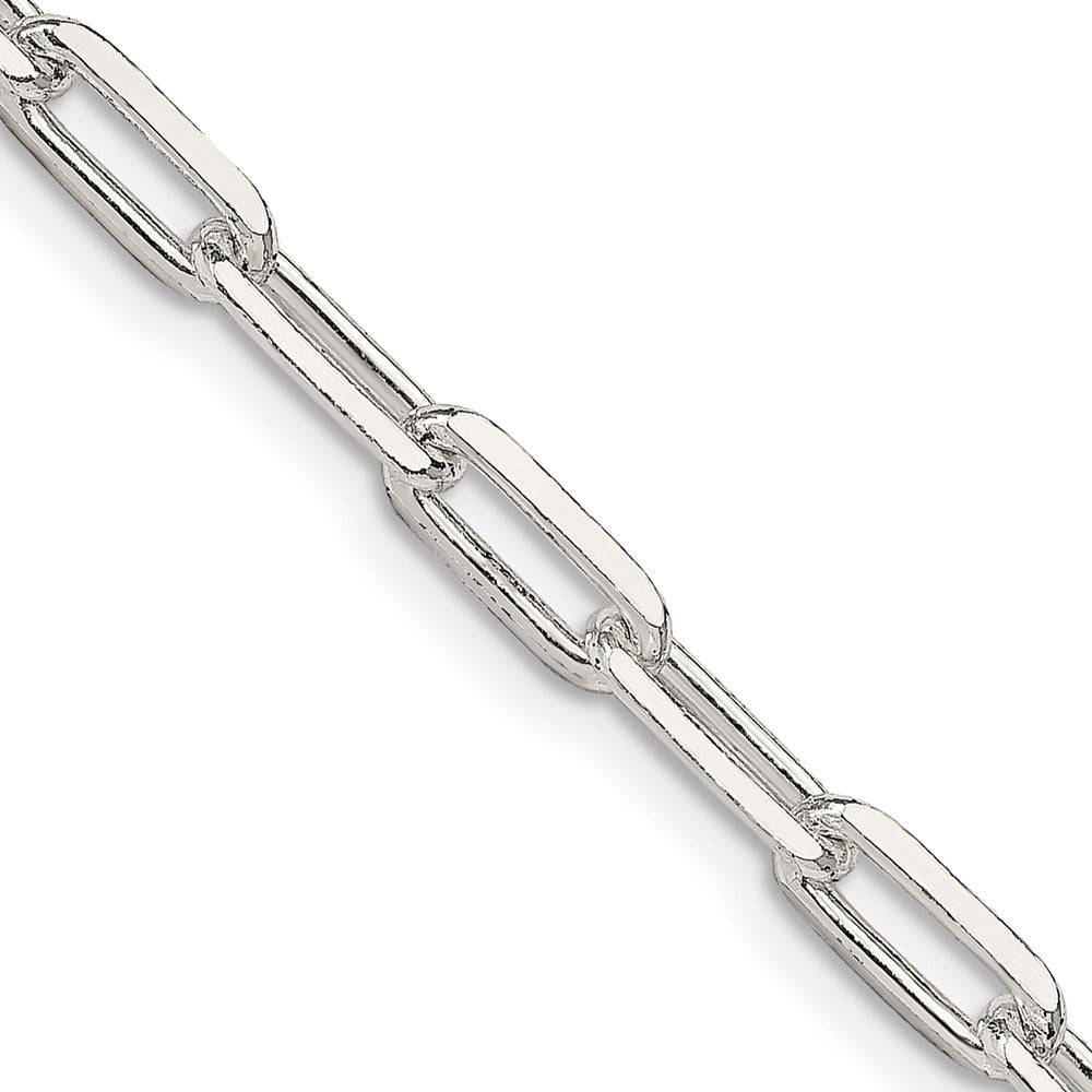 Sterling Silver 4.25mm Elongated Open Link ChainQFC54