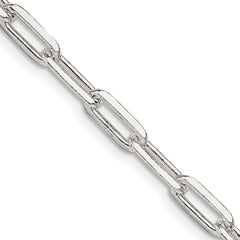 Sterling Silver 4.25mm Elongated Open Link ChainQFC54