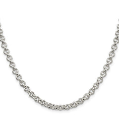 Sterling Silver 5mm Rolo ChainQFC6