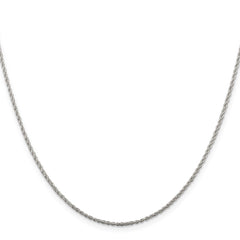 Sterling Silver 1.3mm Loose Rope ChainQFC67