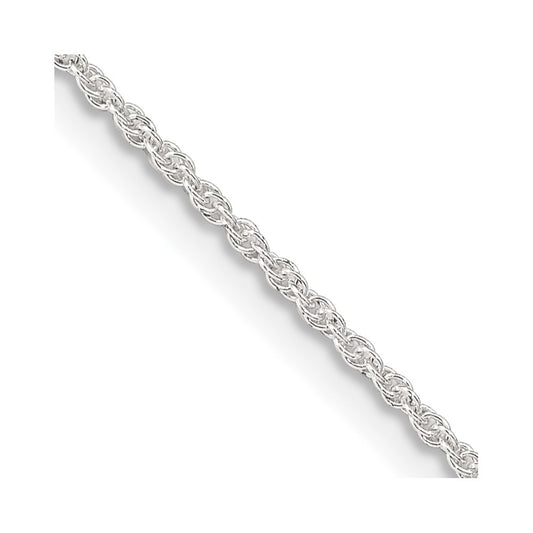 Sterling Silver 1.3mm Loose Rope ChainQFC67