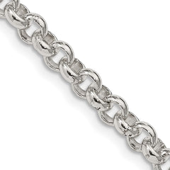 Sterling Silver 5mm Rolo ChainQFC6