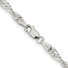 Sterling Silver 3.5mm Singapore ChainQFC71