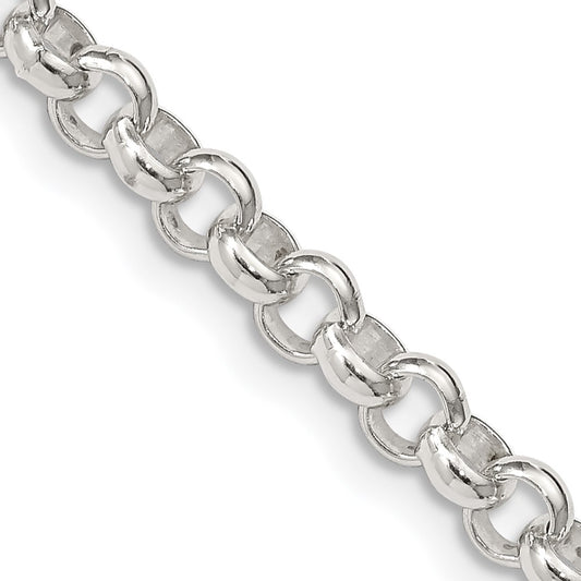 Sterling Silver 4.6mm Rolo ChainQFC76