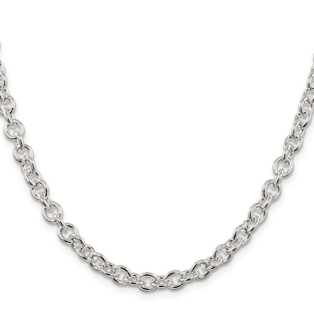 Sterling Silver 6.1mm Cable ChainQFC8
