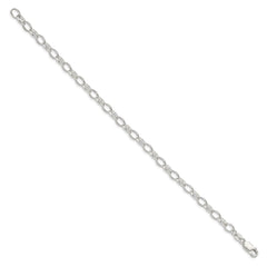 Sterling Silver 5mm Fancy Rolo Chain QFC88-8