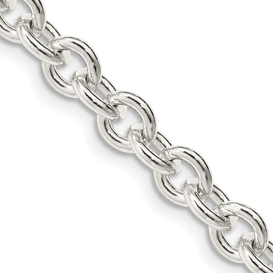 Sterling Silver 6.1mm Cable ChainQFC8