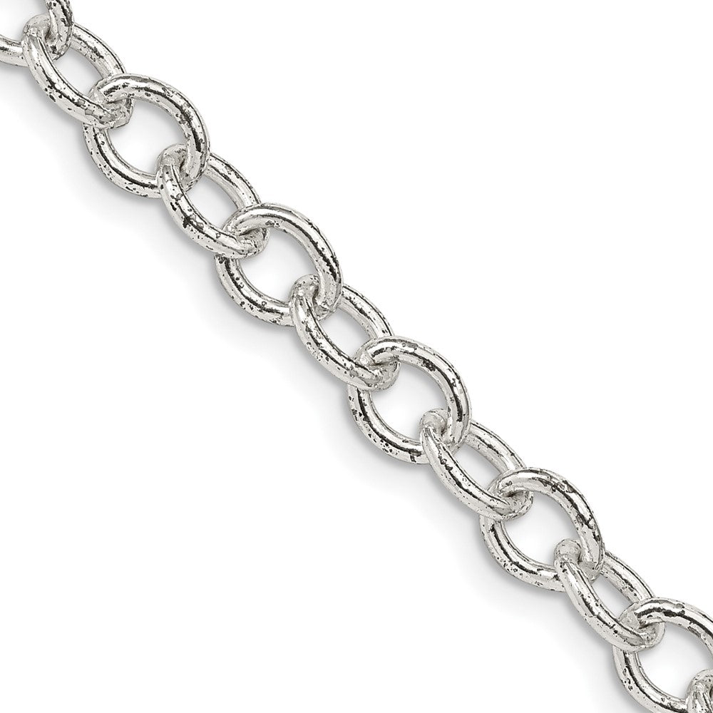 Sterling Silver 5.75mm Oval Cable ChainQFC96