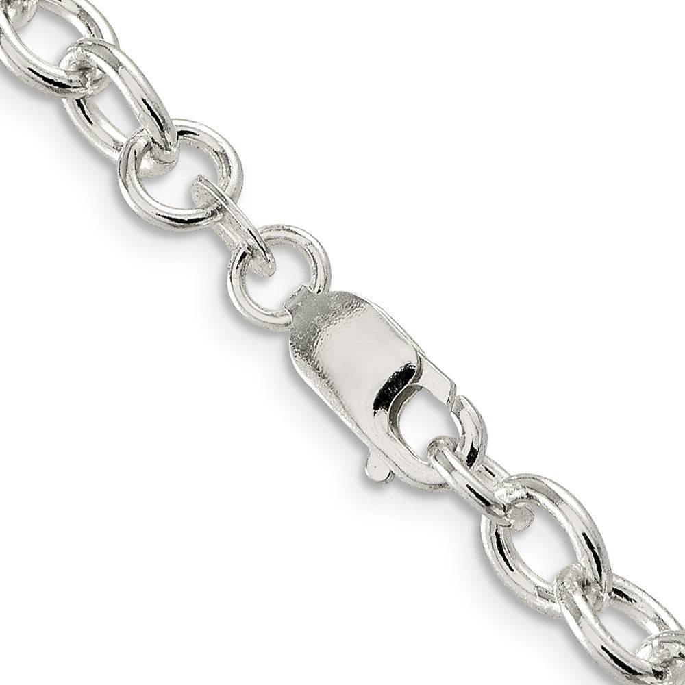 Sterling Silver 6.8mm Oval Cable ChainQFC97