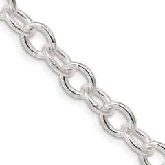 Sterling Silver 6.8mm Oval Cable ChainQFC97