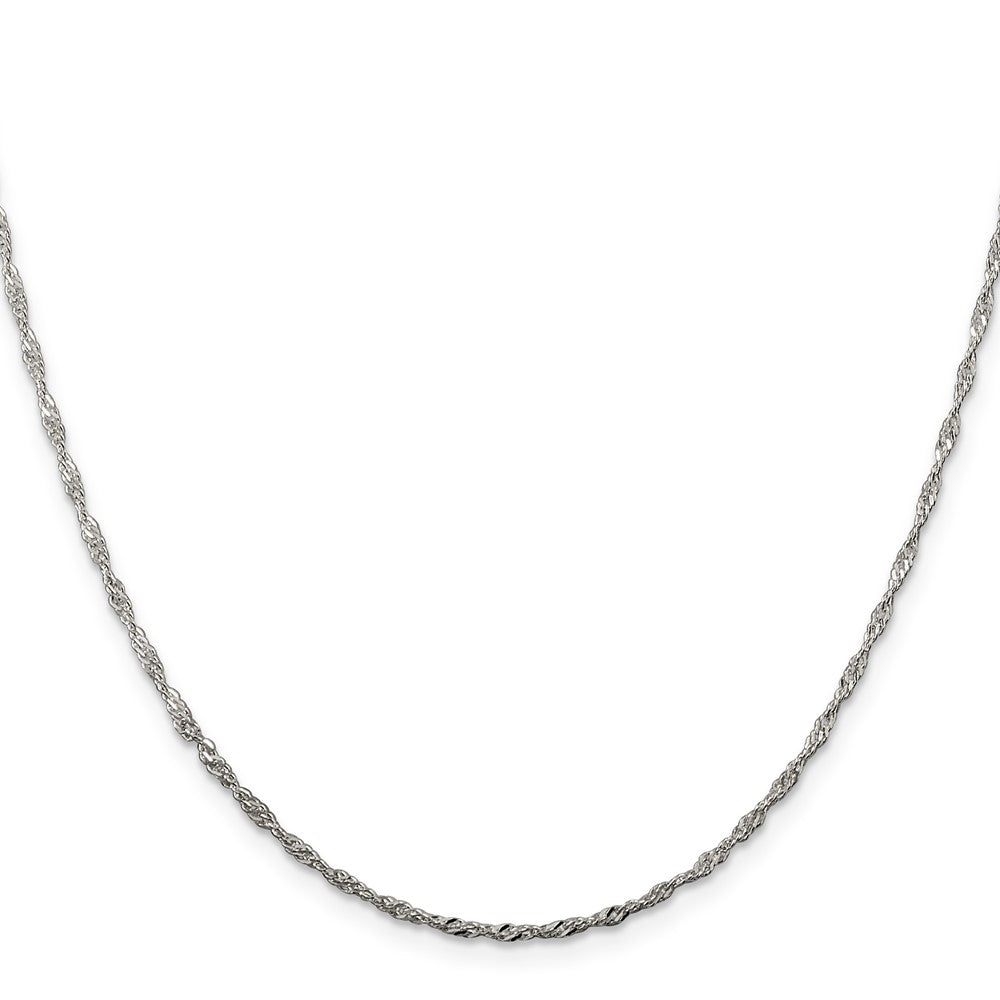 Sterling Silver 1.75mm Singapore ChainQFC98