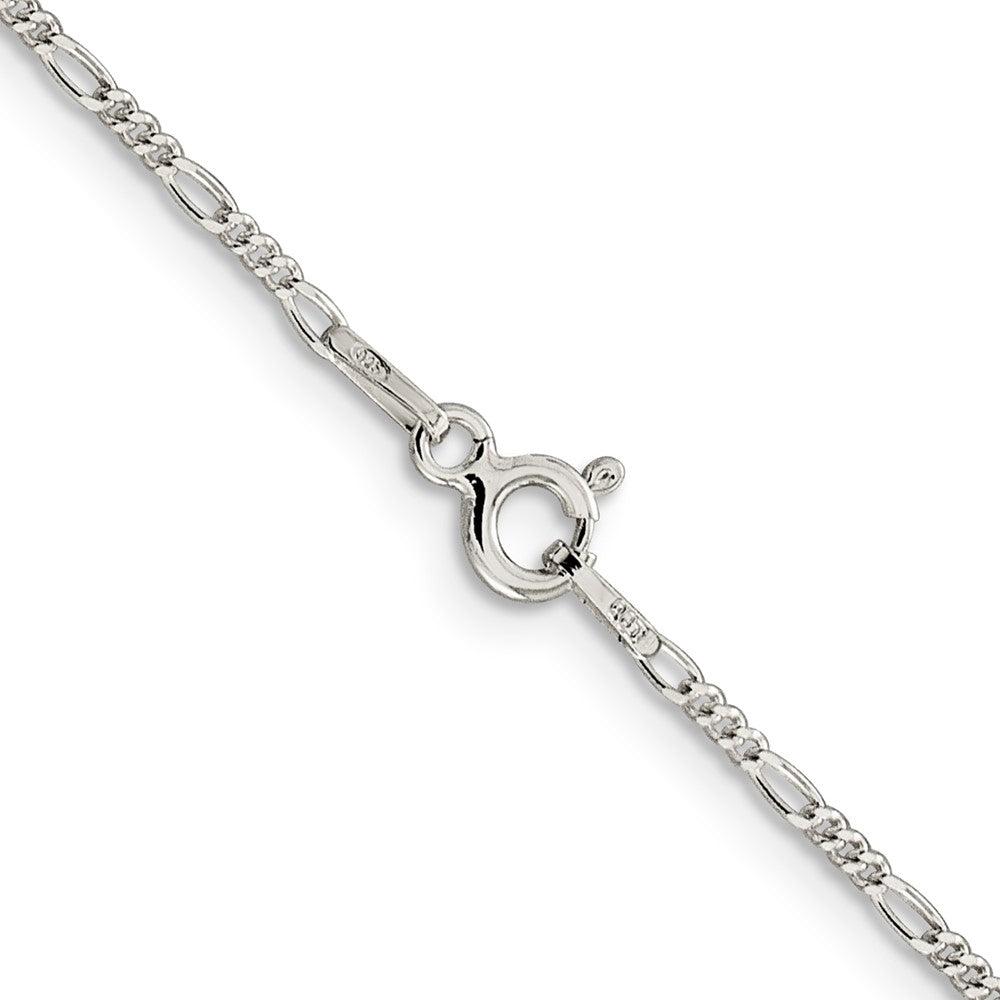 Sterling Silver 1.4mm Figaro ChainQFG040