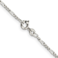 Sterling Silver 1.75mm Figaro ChainQFG050