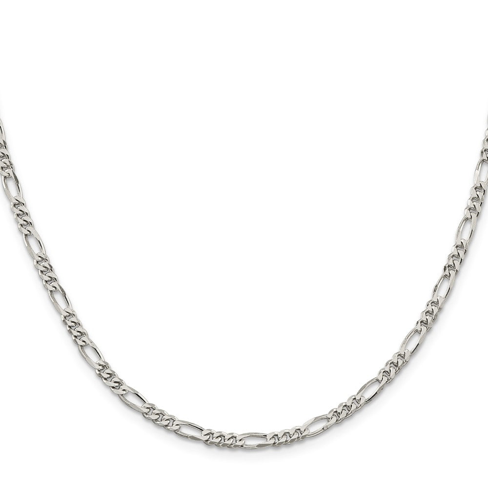 Sterling Silver 3.5mm Figaro ChainQFG100