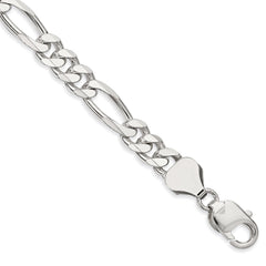 Sterling Silver 8mm Figaro Chain QFG220-8