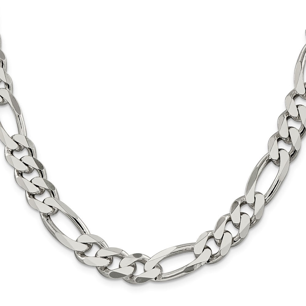 Sterling Silver 10.75mm Figaro ChainQFG300