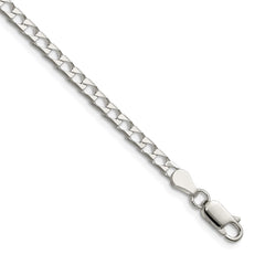 Sterling Silver 3.25mm D/C Square Curb ChainQFOC120