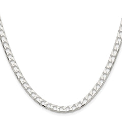 Sterling Silver 5mm D/C Square Curb ChainQFOC180