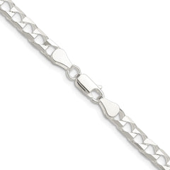 Sterling Silver 5mm D/C Square Curb ChainQFOC180