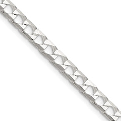 Sterling Silver 5mm D/C Square Curb ChainQFOC180