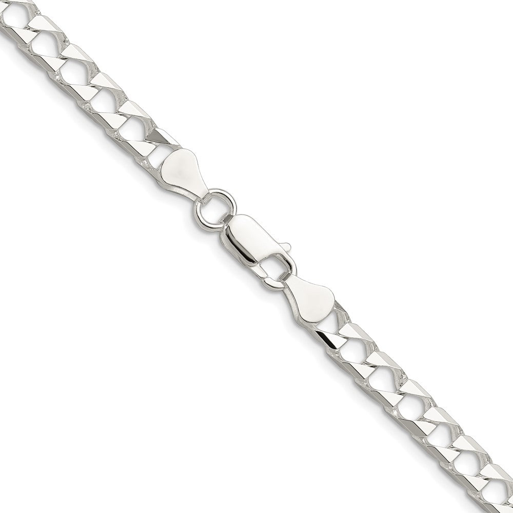 Sterling Silver 5.75mm D/C Square Curb ChainQFOC200