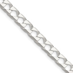 Sterling Silver 5.75mm D/C Square Curb ChainQFOC200