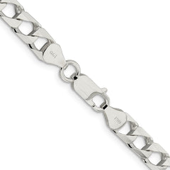 Sterling Silver 6.25mm D/C Square Curb ChainQFOC220