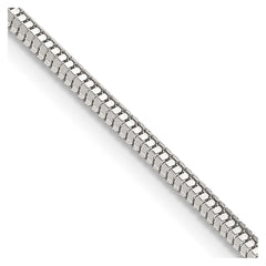 Sterling Silver 2mm Diamond-cut Snake ChainQFS3