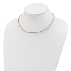 Sterling Silver 18inch 1.5mm Natural Leather Cord NecklaceQG1305