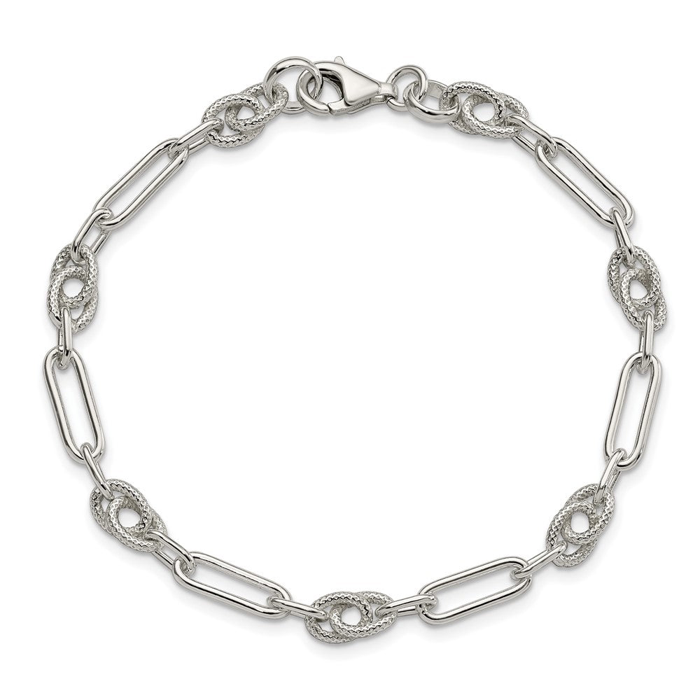 Sterling Silver Bracelet QG2218-7.5
