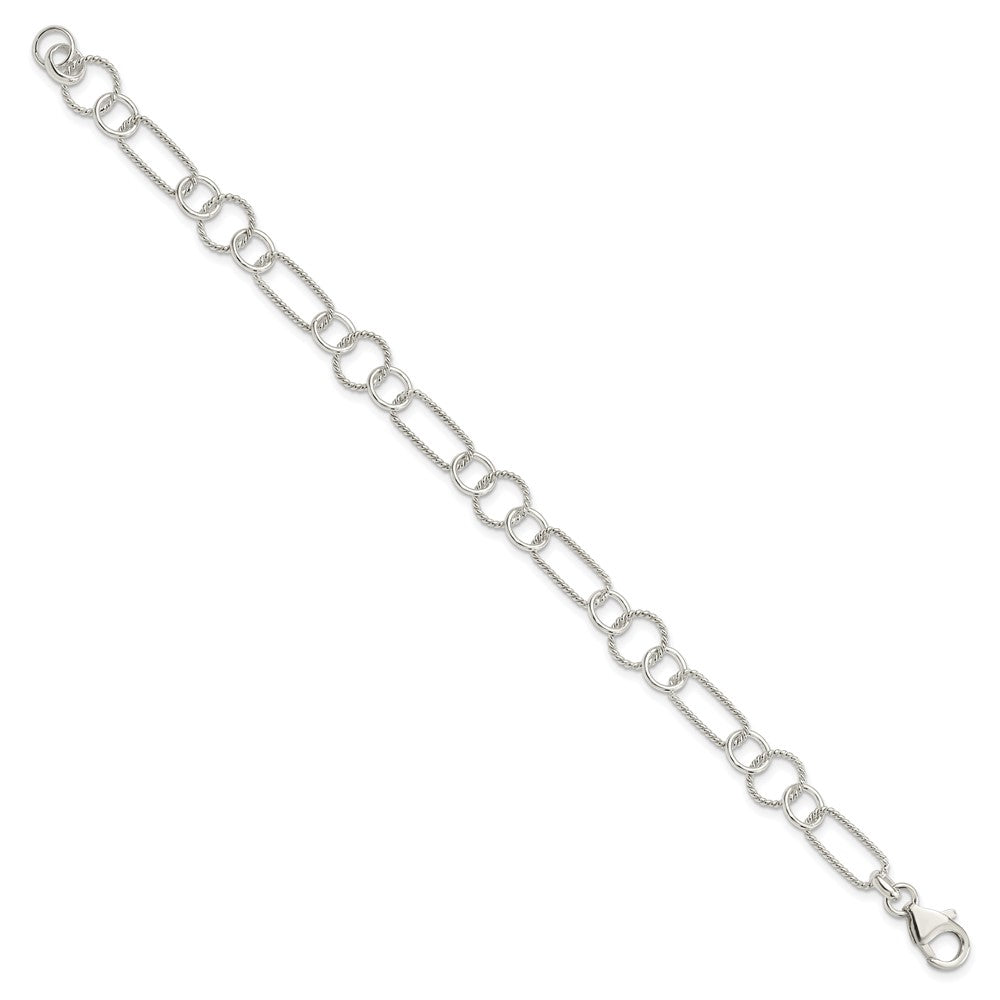 Sterling Silver Bracelet QG2224-7.5