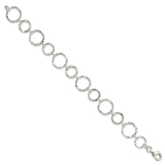 Sterling Silver Bracelet QG2293-7.5