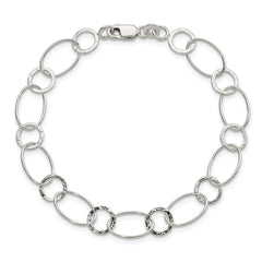 Sterling Silver Fancy Bracelet QG2331-7.5