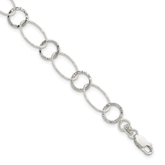 Sterling Silver Fancy Bracelet QG2331-7.5