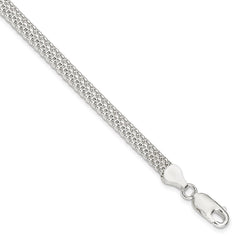 Sterling Silver 5mm Mesh Bracelet QG2569-7