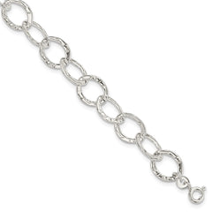 Sterling Silver Bracelet QG3220-7.5