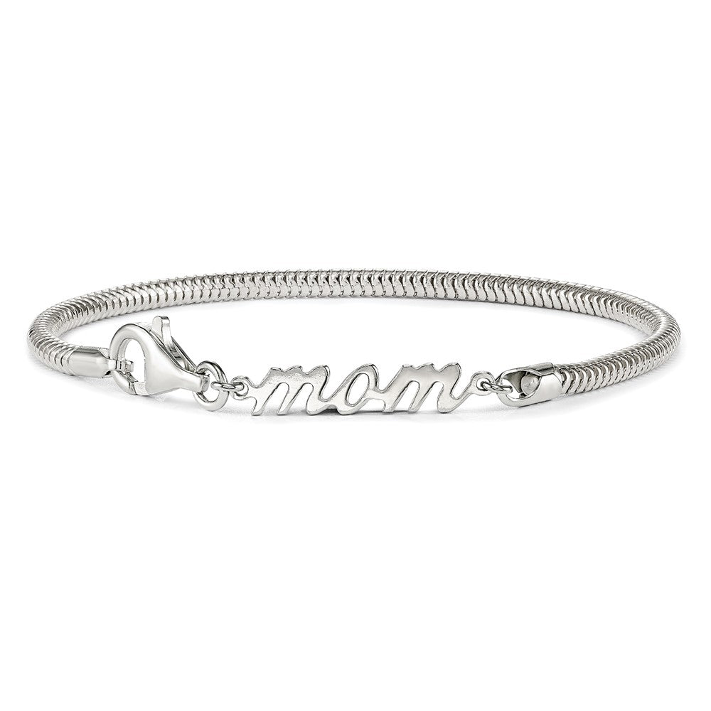 Sterling Silver MOM Bracelet QG3582-7.5