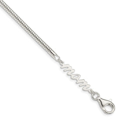 Sterling Silver MOM Bracelet QG3582-7.5