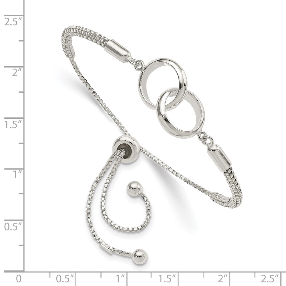 Sterling Silver Polished Adjustable Bracelet QG4761