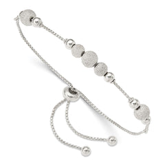 Sterling Silver Beaded Adjustable Bracelet QG4772
