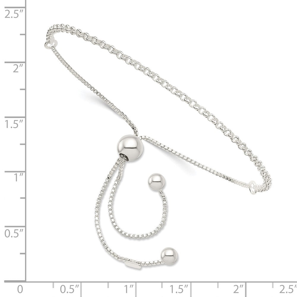 Sterling Silver Adjustable Bracelet QG4783