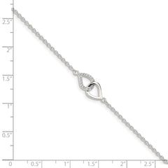 Sterling Silver CZ Bracelet QG4888-7