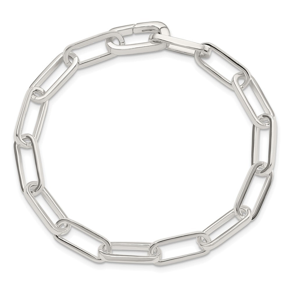 Sterling Silver Polished Fancy Link Bracelet QG5825-7.75