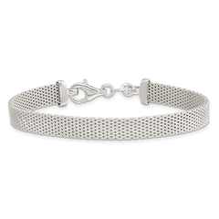 Sterling Silver D/C Reversible Bracelet QG5864-7.5